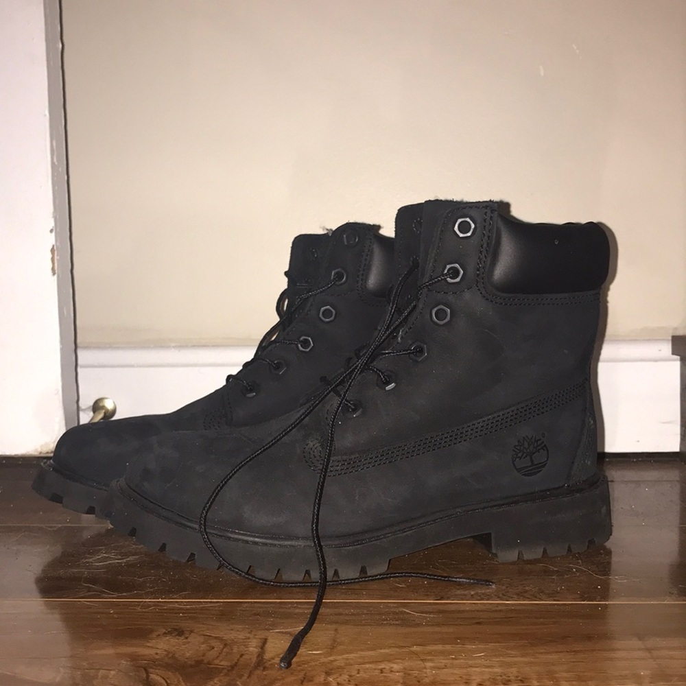 Timberland black boots